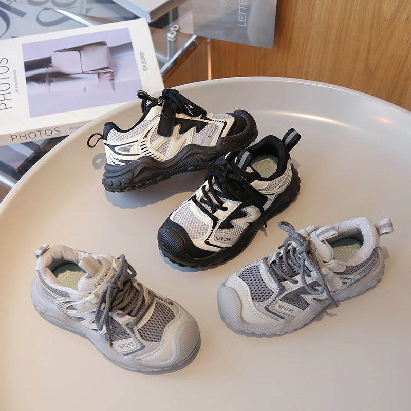 

2025 Autumn New Children Casual Shoes for Girls Boys Fashion Korean Style Soft Bottom Anti-slipepry Versatile Outside Sneakers