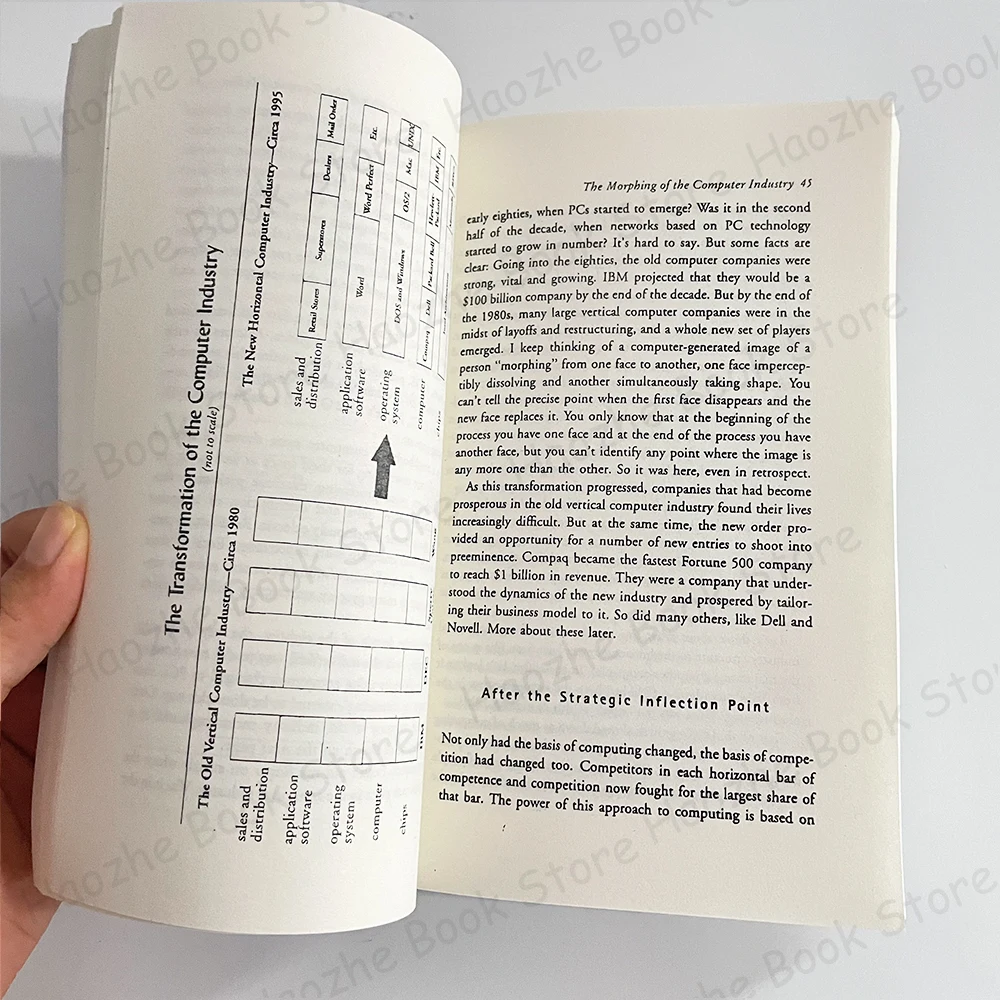 Imagem -02 - Paperback English Book Somente os Paranóicos Sobrevivem Como Explorar os Pontos do Período Que Desafiam Todas as Empresas English