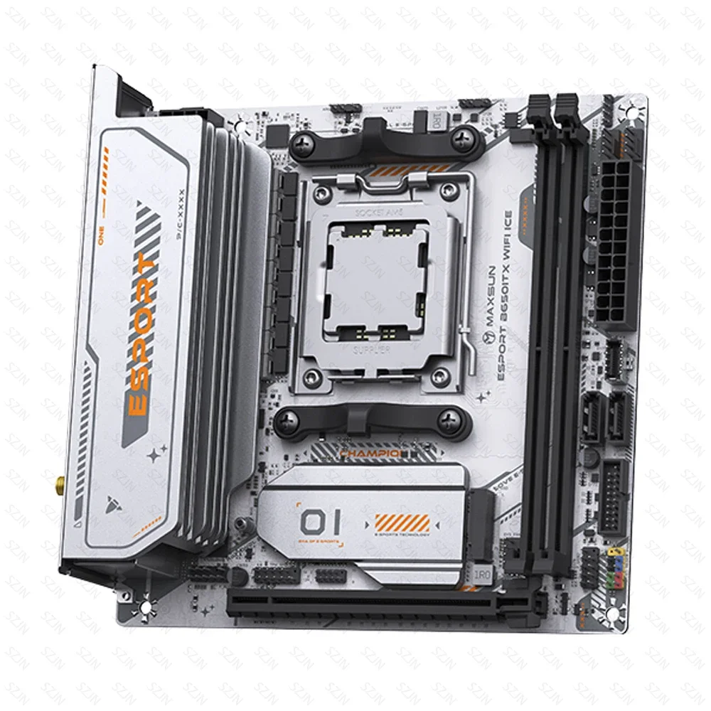 Maxsun B650M ITX マザーボード AM5 ソケット DDR5 デュアルチャネル