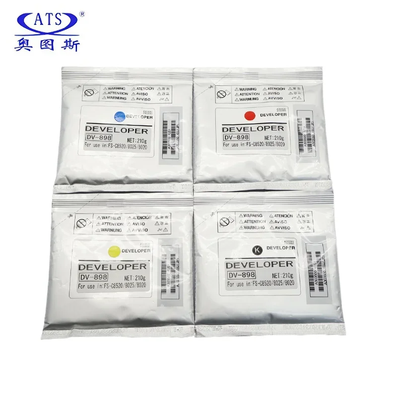 1PC DV898 DV-898 Developer Powder For Kyocera FS-8520 8025 8020 8525 8520 FS-8025 FS-8020 FS-8525 TA205 255 2550ci 2551ci