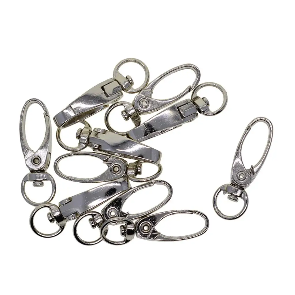 

Крючки-карабины из сплава для изготовления брелоков и подвесок ручной работы