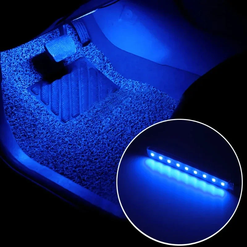 

Plug & Play Car Floor LED Bar – Anti-Slip, 360° Flexible Design for Custom Interior Lighting