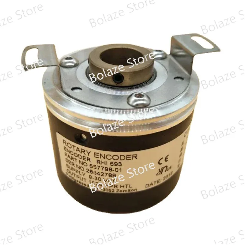 

RHI 593-1024 PART NO 557798-01 Hollow Shaft Rotary Encoder