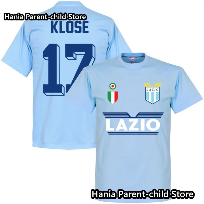 New Arrival Summer Men Kid Italy Rome Jersey Fan commemorative T-shirt Men Short Sleeve Top Sport Football Soccer T -SHIRT