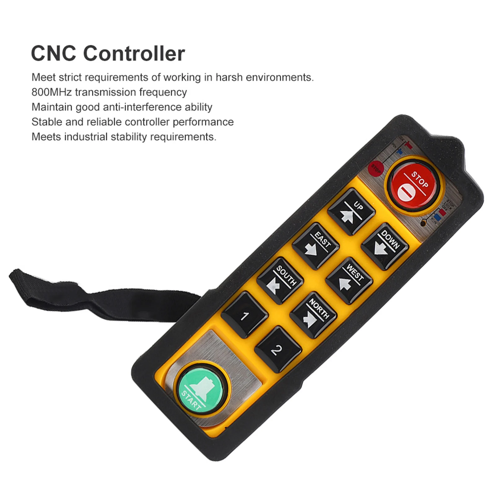 Crane Remote Control CNC Controller Hoist Controller Double Handle Three Proof Waterproof Acid Oil Resistant Anti Fall for Crane