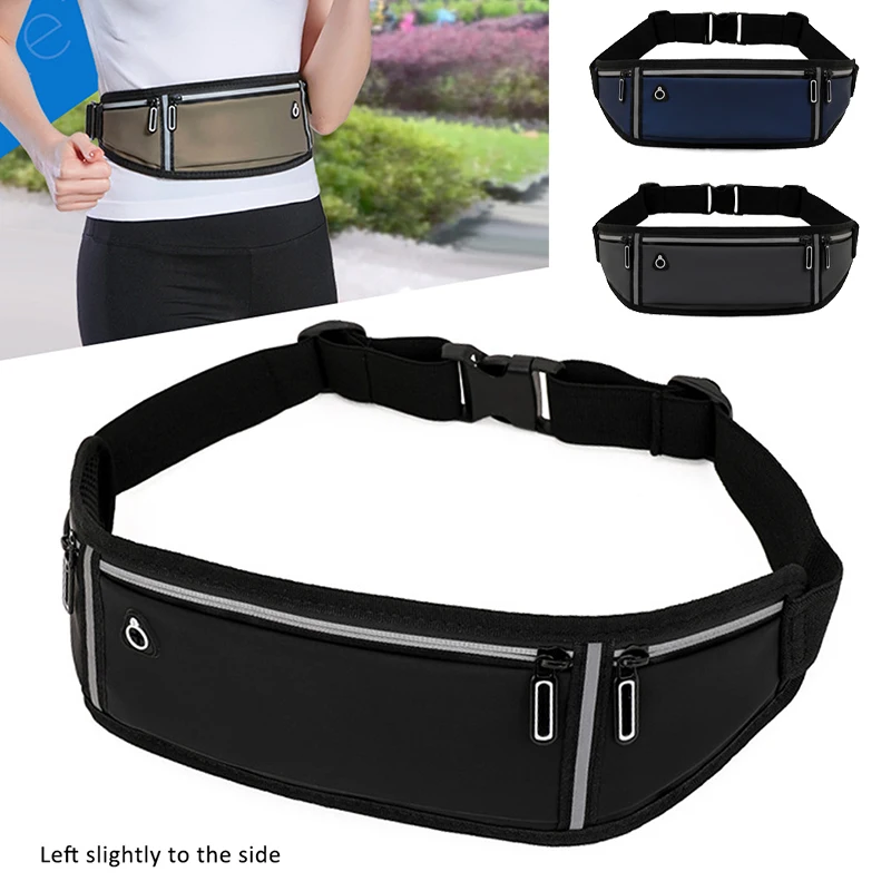 

Outdoor Running Waist Bag Lightweight Adjustable Belt Pouch Mobile Phone Case Men Women Hidden Pouch Gym Sports Running Pack