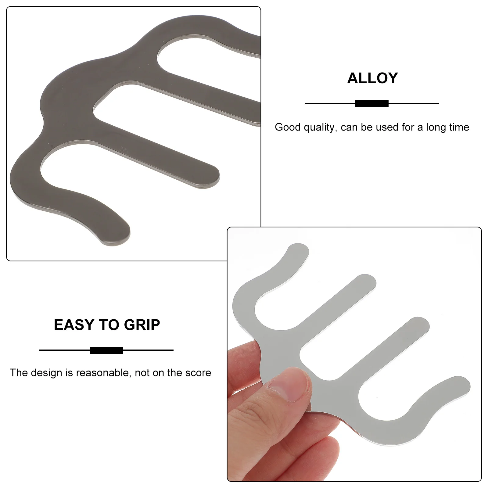 

2pcs Music Page Clips Durable Alloy Sheet Holder For Piano Books Windy Outdoor Use Paper Clamp Recipes Homework Music Book
