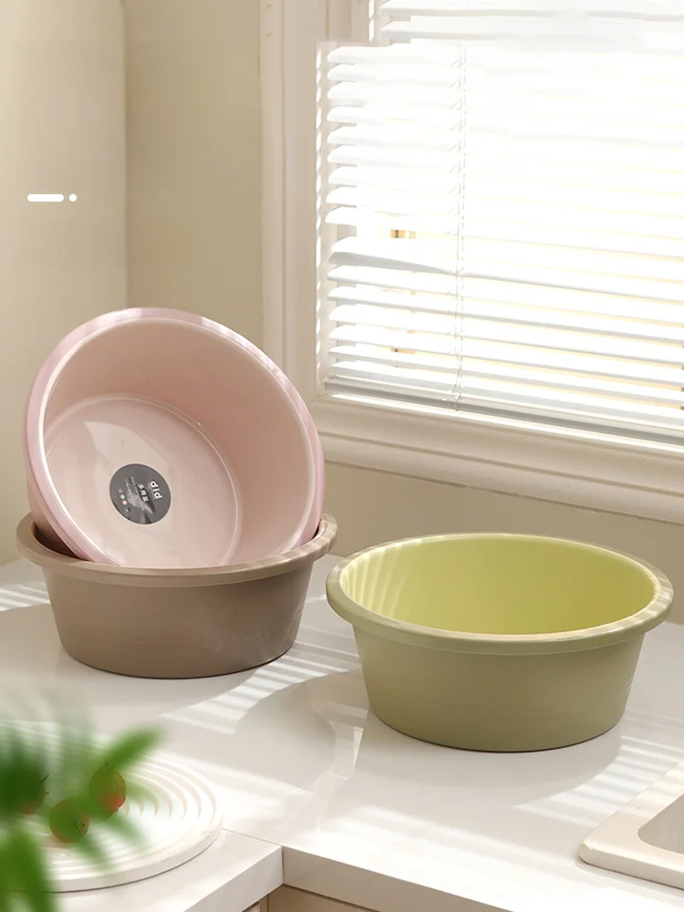 

Пластиковая раковина для лица Thiened для домашнего использования, большой, средний, маленький размер, раковина для белья, детская раковина для лица специального назначения...