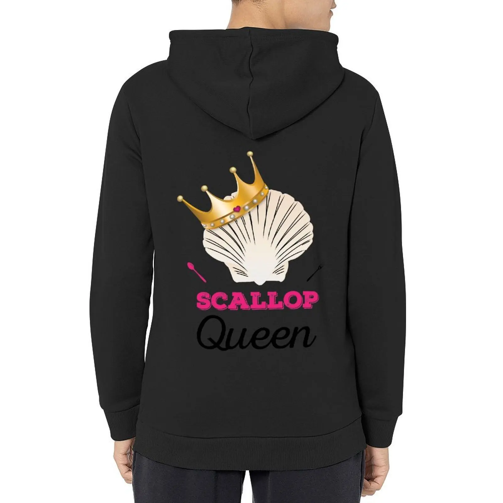 

Scallop Queen Hoodie anime clothing mens clothing korean style clothes men clothing men's oversize hoodie