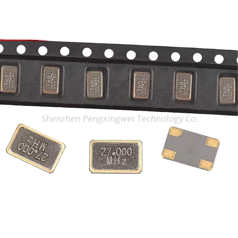 10PCS 5032 4Pin SMD quartz resonator Crystal 8MHZ 10MHZ 11.0592MHZ 12MHZ 16MHZ 20MHZ 22.1184MHZ 24MHZ 25MHZ 27MHZ 27.12MHZ 32MHZ