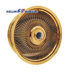 KELUN  Custom spoke  wheel  22/24/26/28 inch for cars modification wire wheel