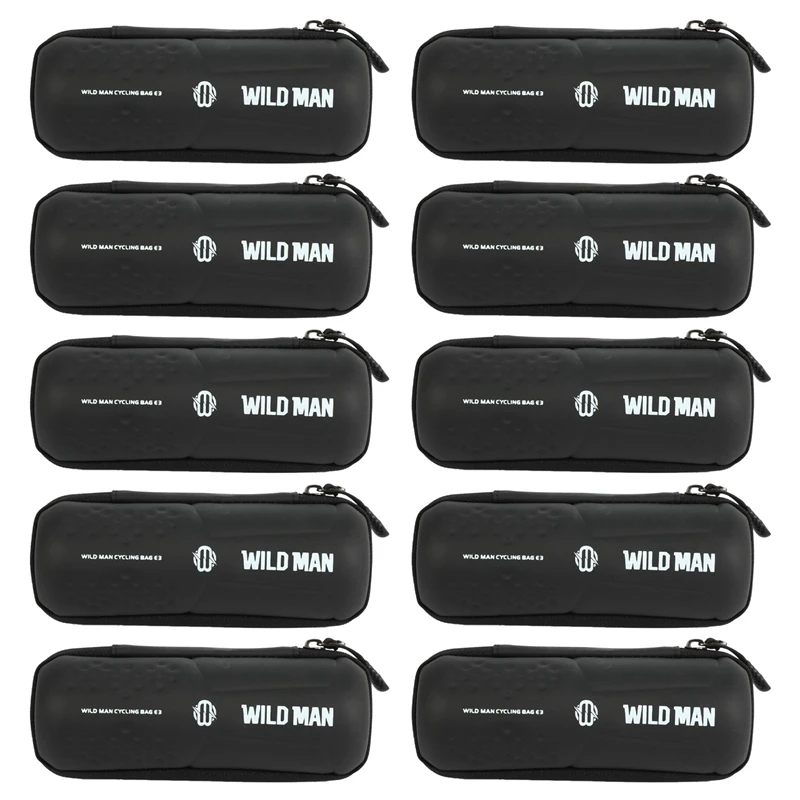 

10X WILD MAN Cycling Tool Capsule Boxes Apply Bottle Can Store Keys Repair Tools Kit Set Glasses Bike Storage Boxes