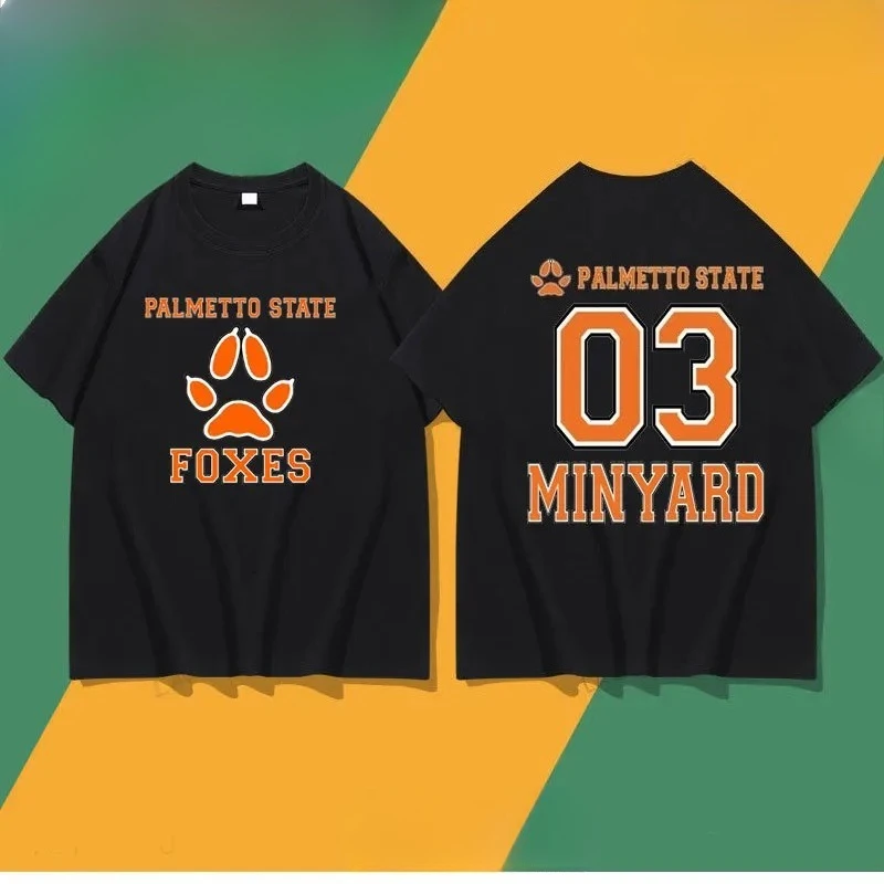 The Foxhole Court Palmetto State Foxes WILDS JOSTEN Short Sleeve T Shirt Women Men Harajuku Tops Aesthetic Graphics Cotton Tees