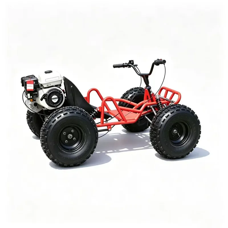 212cc Single Cylinder Air Cooled Go Kart Strong Torque Drift Racing Vehicle for Track Beach and Off Road Use