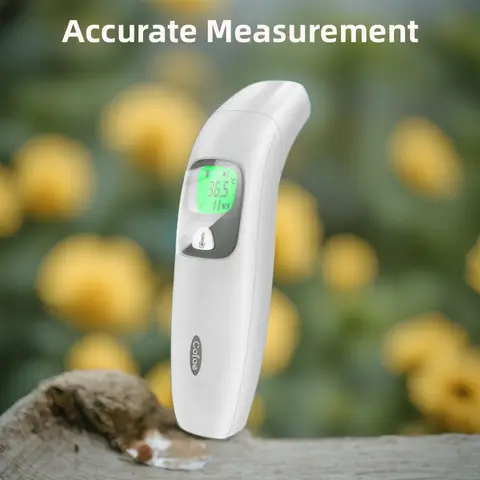 Cofoe Digital Infrared Thermometer Forehead Ear Non-Contact medical Termometro LCD Body Fever Baby/Adult Temperature measure