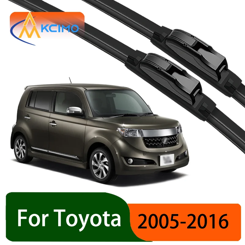 

For Toyota bB QNC20 2005-2016 Daihatsu Coo Durable Slient Front Wiper Blades Car Windscreen Windshield Window Wiper Accessories