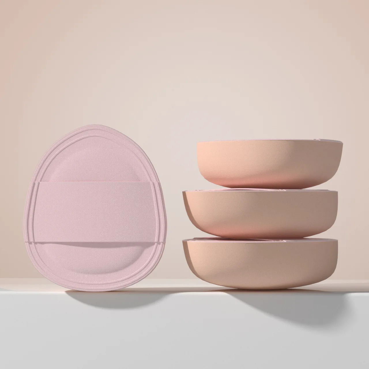 10 | 20 | 50 Mini Finger Air Cushion Pads, Detailed Makeup Sponge Pads, Dual-purpose Beauty Tools for Dry and Wet Use