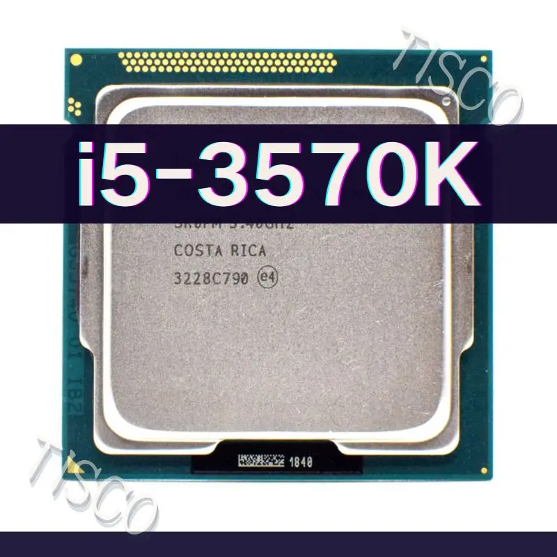 Core i5-3570K i5 3570K 3.4 GHz Quad-Core Quad-Thread 6M 77W LGA 1155