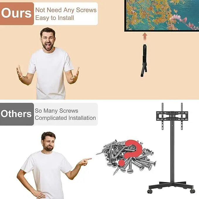 QN65Q60TAF QN65Q60TBF lewa i prawa stojak na TV nogi dla QN65Q60DTAF