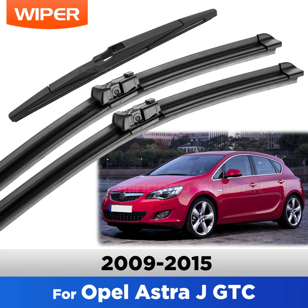 

For Opel Astra J GTC 2009-2015 2010 2011 2012 2013 2014 Wiper Front & Rear Wiper Blades Windshield Windscreen Window 27"+25"+12"