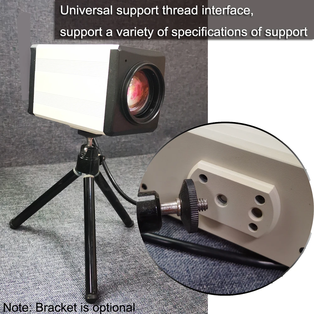 Signal analogique CVBS, n'aime optique 36X 50x, mise au point automatique, boîtier CCTV, caméra Ahd utilisée par les chercheurs privés pour le suivi des enquêtes