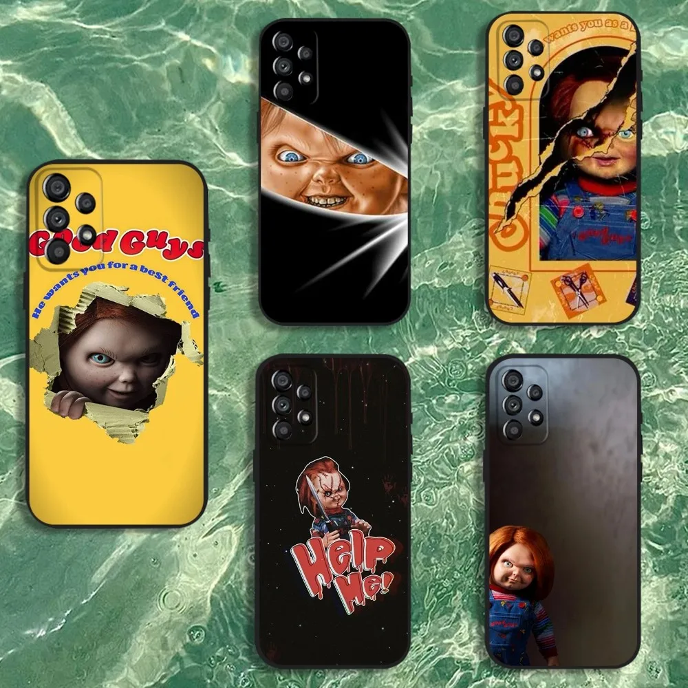 

Chucky Good Guys Phone Case For Samsung Galaxy A20,A21s,A22,A31,A32,A52,A53,A72,73,A80,A91 Soft Black Cover