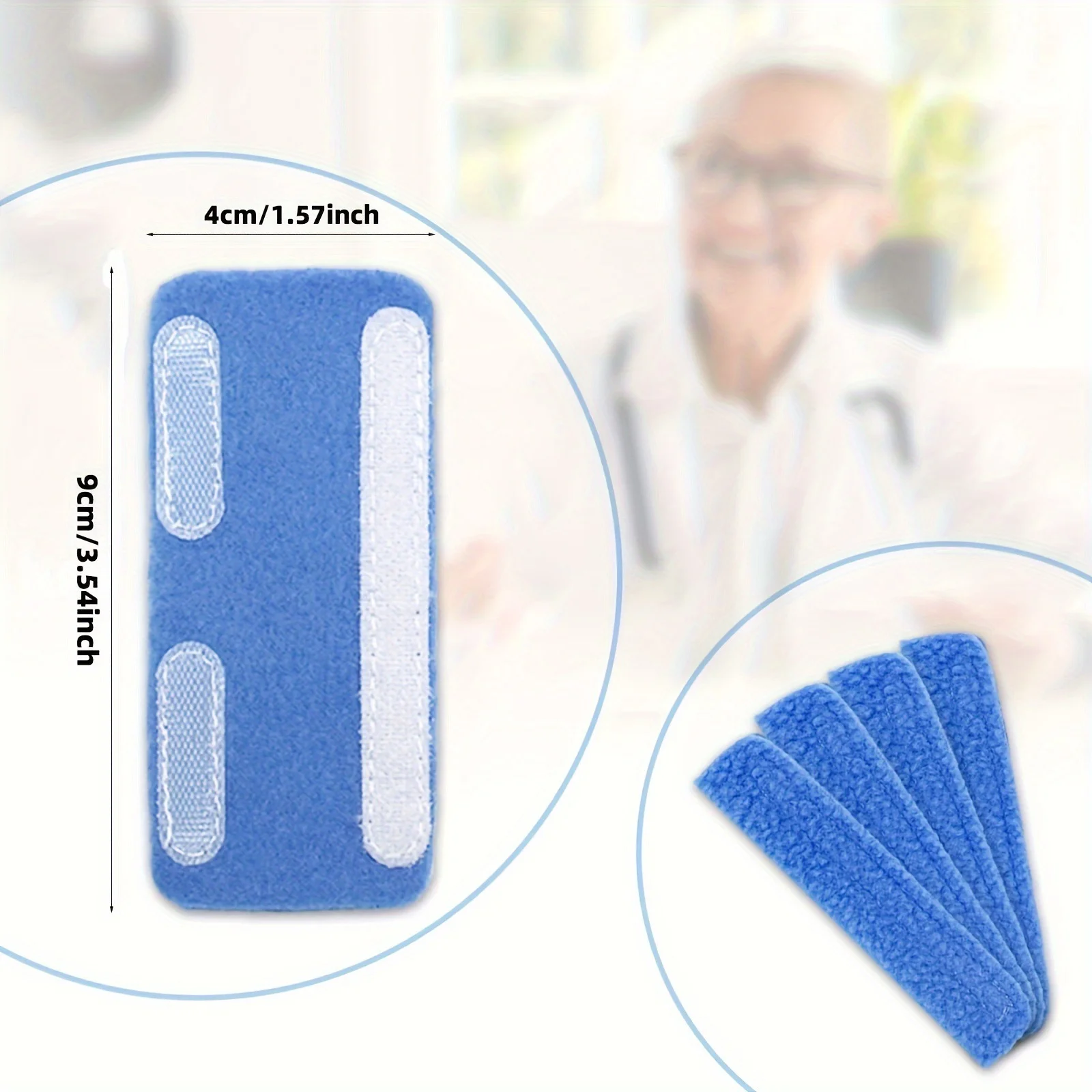 2Pcs Nasal Oxygen Cannula Ear Cushion Pads, Soft Ear Protectors for Oxygen Tubing Patients