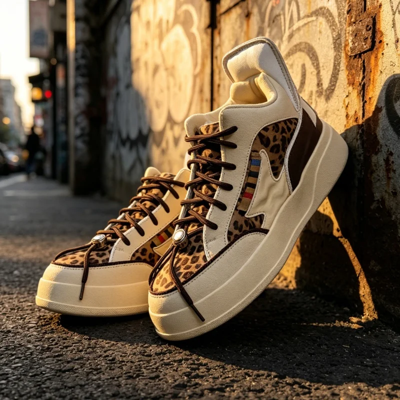 

Fashionable and Comfortable Breathable Male Sneakers Autumn New Mens Casual Shoes Flat Canvas Man Footwear Youth Tide Bread Shoe