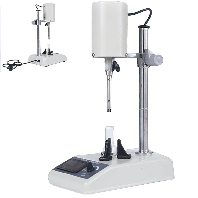 Adjustable High Speed Lab Homogenizer Digital Display Emulsifier Stirrer Tissue Grinder Homogenizing Mixer for Laboratory Use