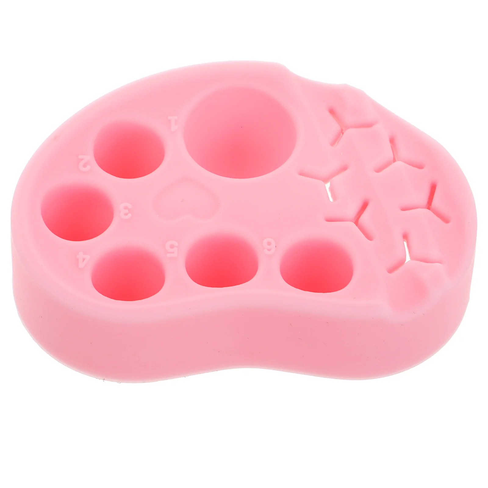 

Palette For Eyelash Tattoo Nail Art Mixing Manicure Tattoo Palette Makeup Tool Multifunctional Beauty Pallet