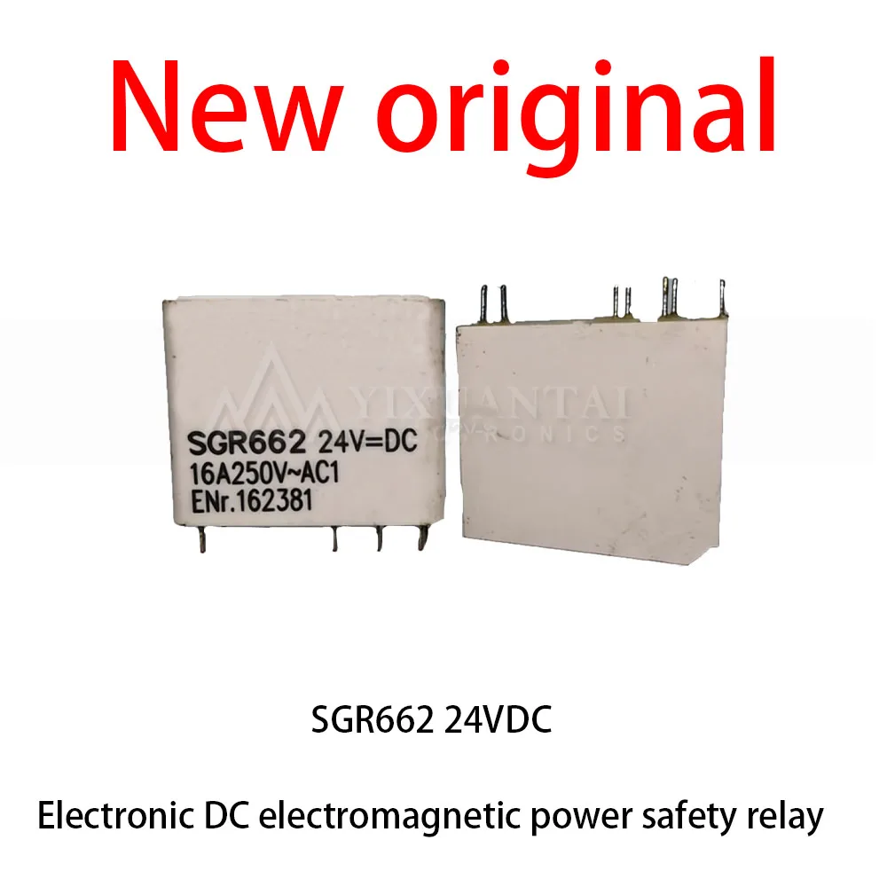 

1 Pcs/Lot New original SGR662 24VDC Electronic DC electromagnetic power safety relay