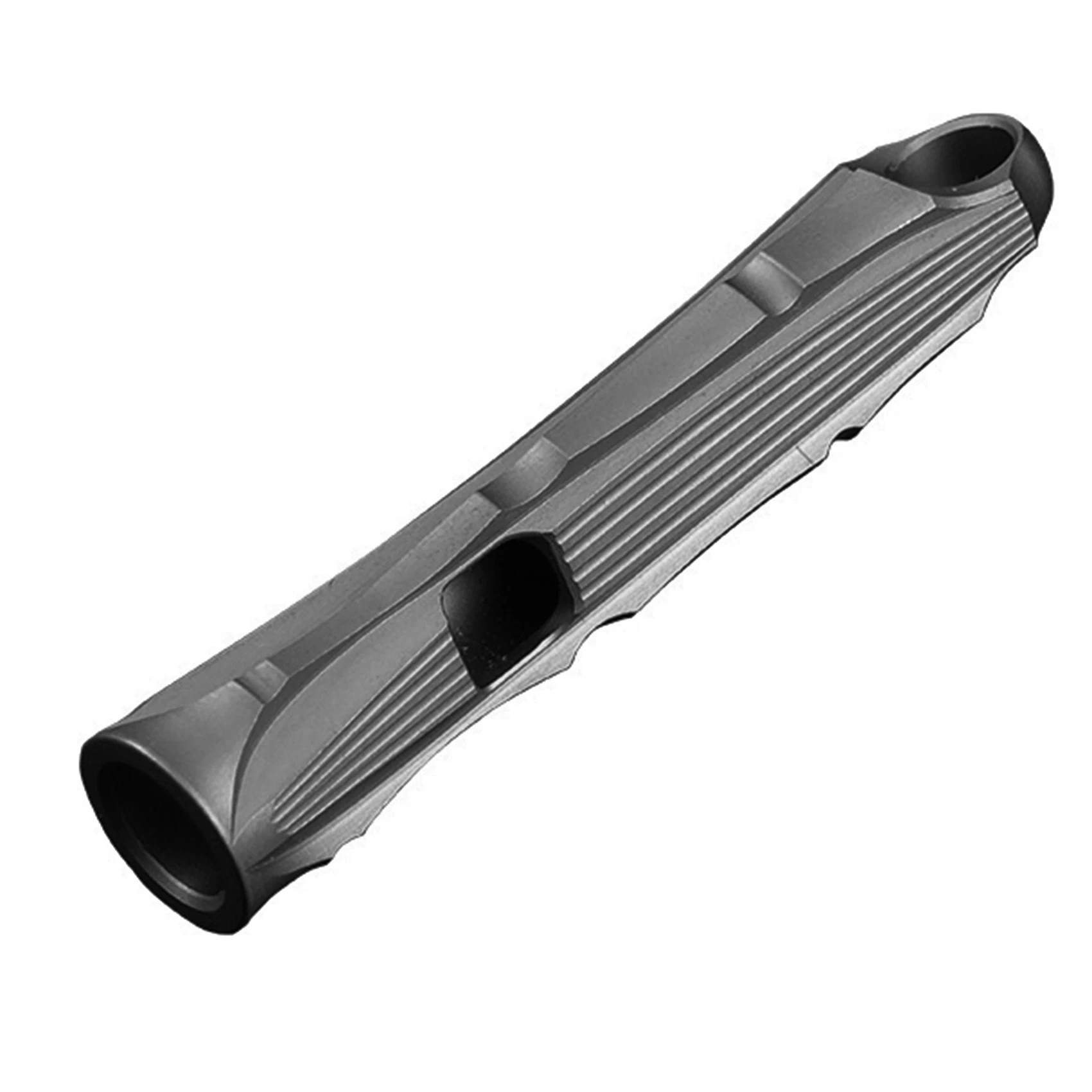 Свисток из титанового сплава, одна трубка, практичный портативный элегантный уличный инструмент, подвеска, брелок для ключей, аксессуары