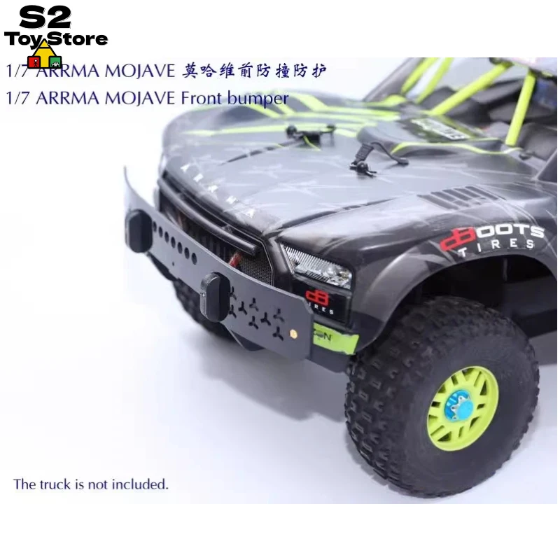 Qingleng Nylon Front Bumper Anti Collision Front Protector For 1/7 ARRMA MOJAVE RC Off Road Truck Racing Vehicle Upgrade Parts