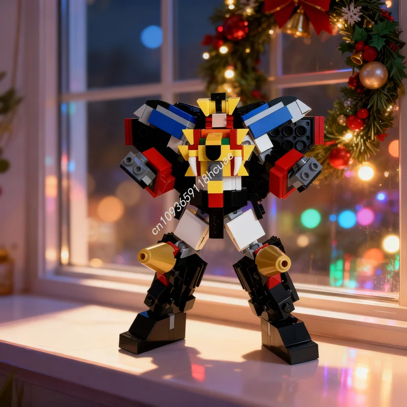 

Набор строительных блоков MOC SF GaoGaiGar, 417 деталей, для сборки, развивающая игрушка, архитектурный конструктор, DIY, для детей, творческое обучение, рождественский подарок