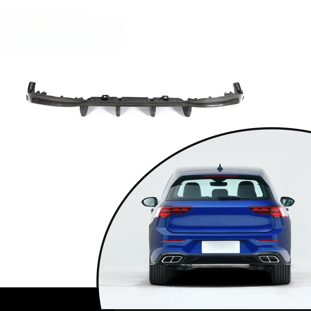 

Perfect fitment Carbon Fiber Rear diffuser Rear diffuser universal for VW Golf MK8 R