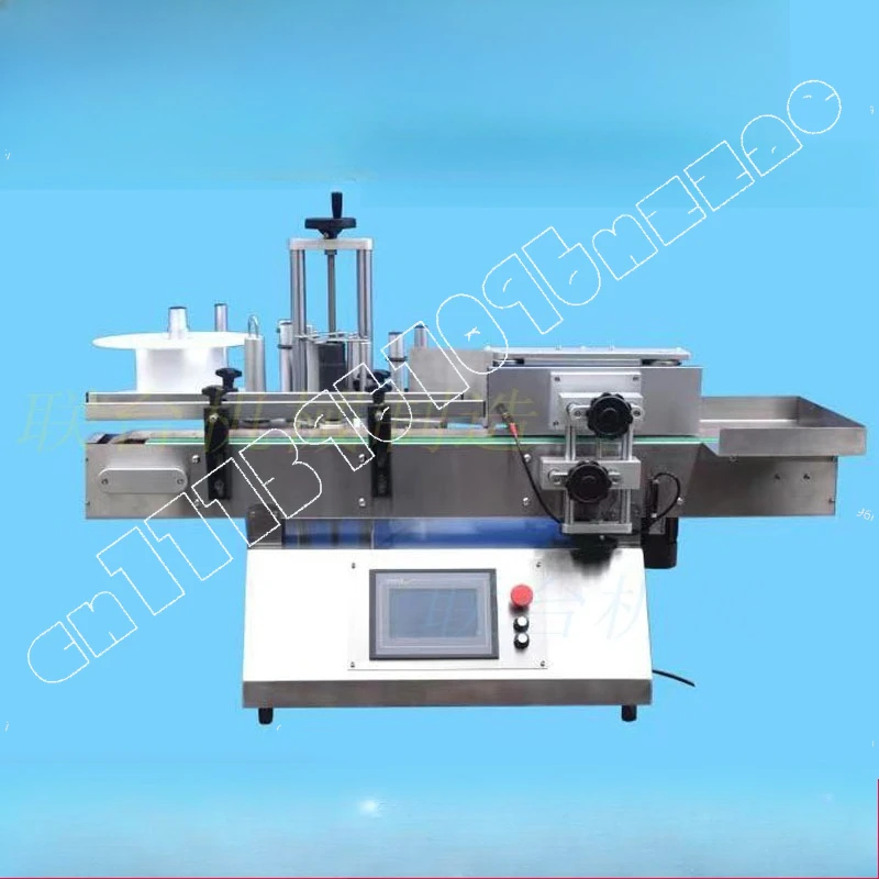 Large Round Bottle Desktop Labeling Machine, Fully Automatic Labeling Packaging Line