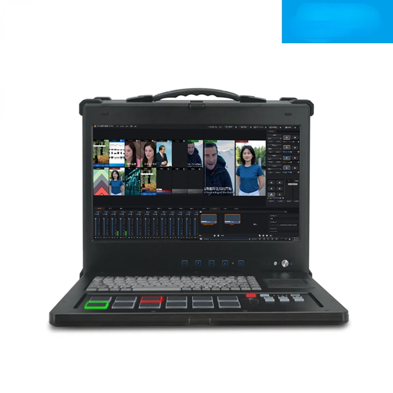 Integrated Machine Video Editing Multi-Space Mobile Live Real 3D Video Clipping