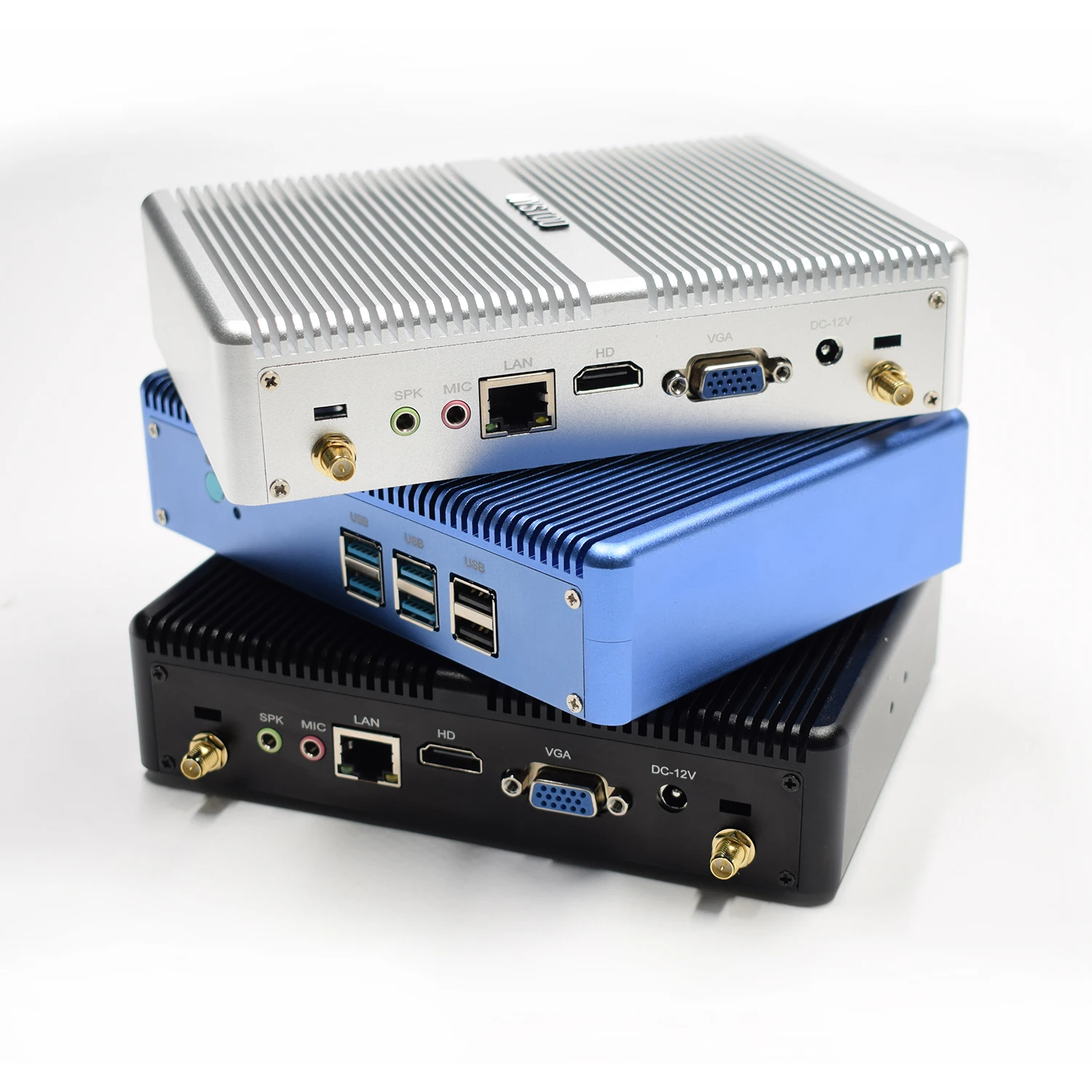 

Hystou Fanless Mini PC Small Form Factor PC H2 DDR3 More Refined And Smaller Core i3 4010U i5 4200U Desktop Computer