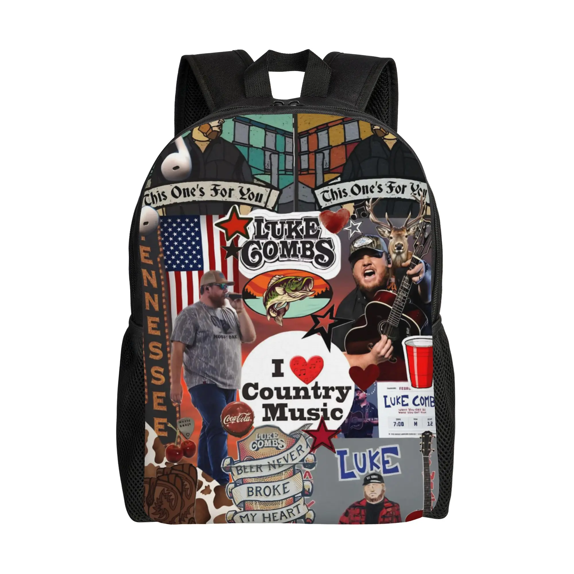 Lukes Combs Tour 2026 Children Backpack for Girls Boys Kids  Backpacks Cartoon Preschool Child School Bags