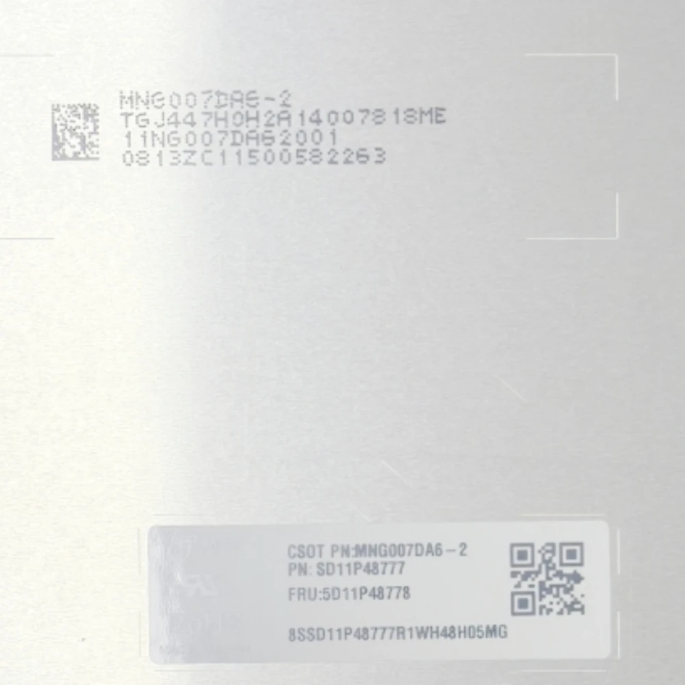 

Оригинальный MNG007DA6-2 IPS 16,0-дюймовый IPS-дисплей, замена панели 2560x1600, матричный ЖК-экран для ноутбука