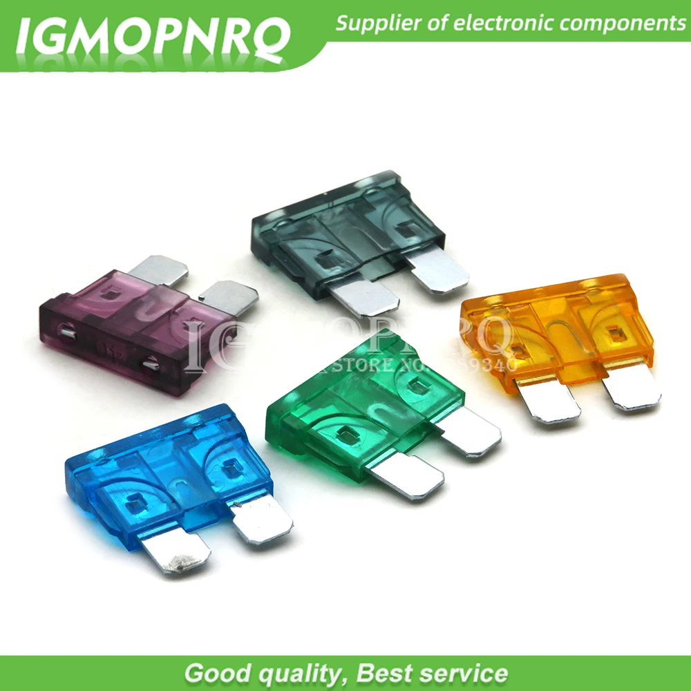 10PCS blade auto fuse ATC fuse automotive mini Medium blade fuse ibuw 1A 2A 3A 5A 7.5A 10A 15A 20A 25A 30A 35A 40A 45A 50A NEW