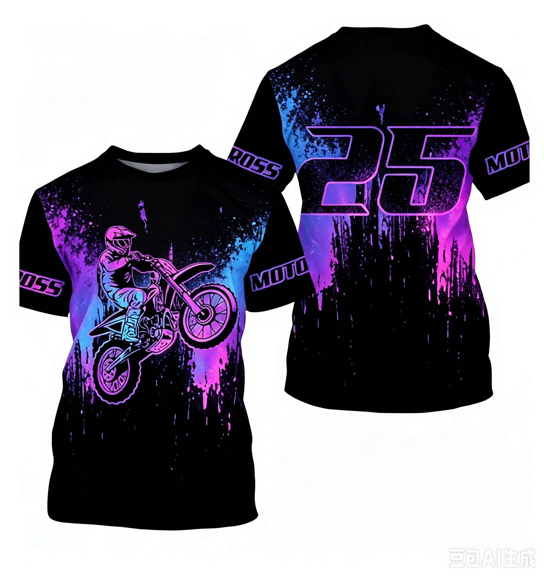 26-27 Year Old Men's Mountain Bike 3D Short Sleeved Women's Outdoor Cycling Camping Fitness Home Top