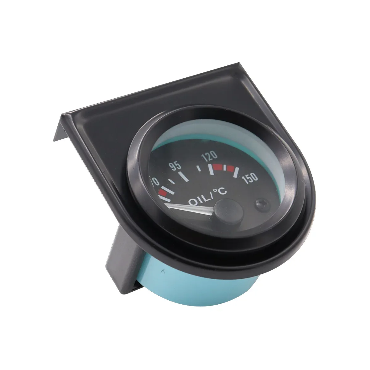 12V black car oil thermometer 50-150 degree oil thermometer pointer meter modified instrument