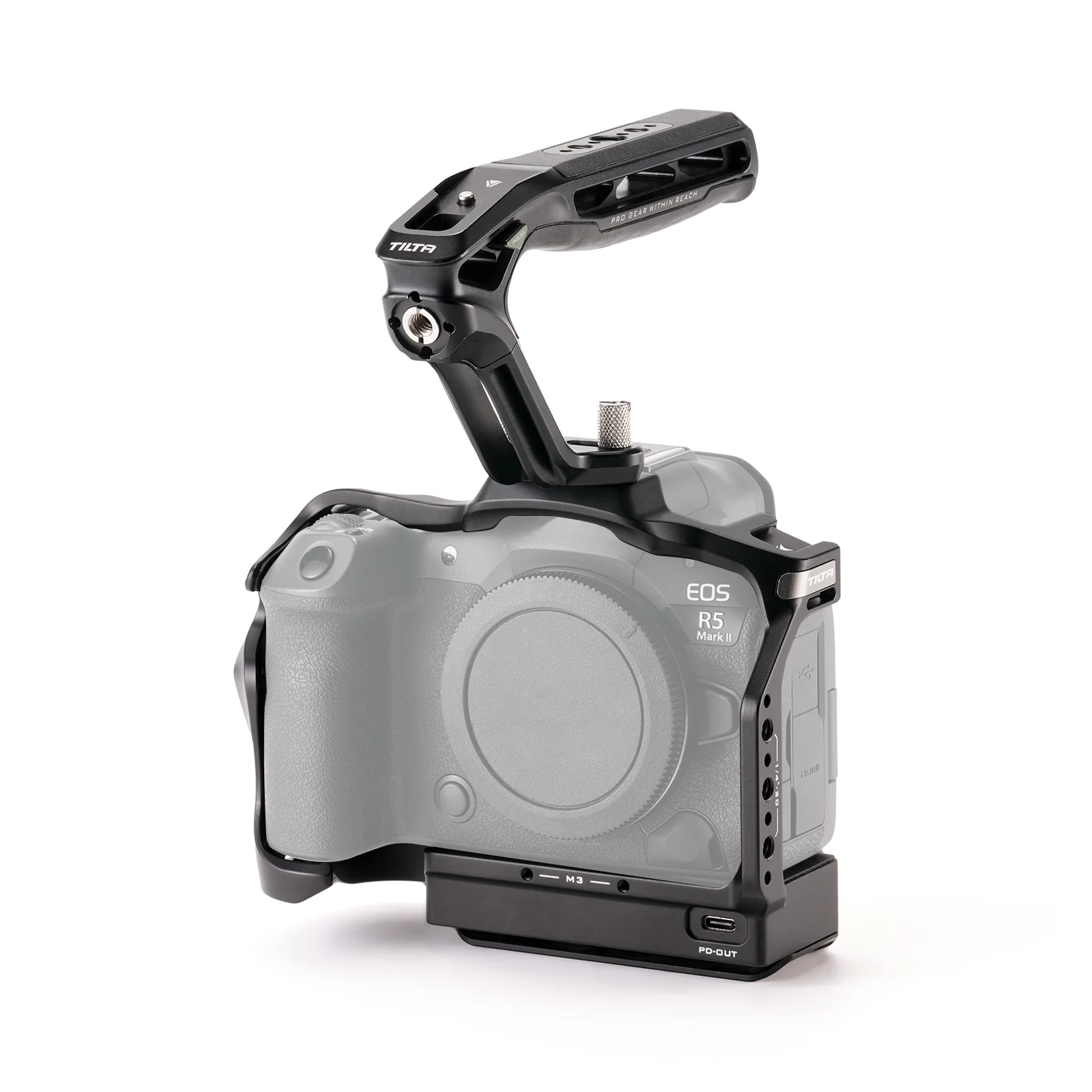 TILTA volledige camerakooi met koelsysteem voor Canon R5 Mark II - zwart