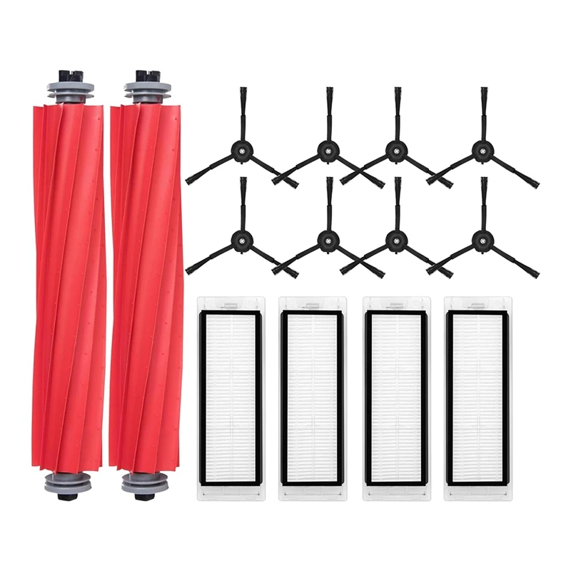 Replacement Accessories Kit Compatible For Roborock Q5 Q5+ Q5 Plus Vacuum Cleaner,Main Brush,Hepa Filters,Side Brushes