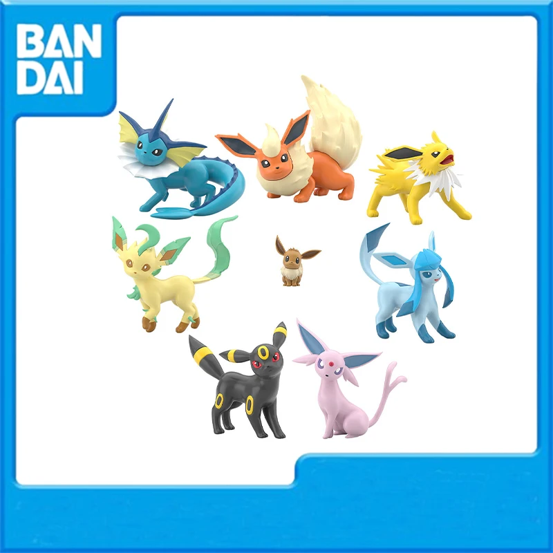 

Original Banda SMP Pokemon SCALE WORLD Eeveelution PVC Anime Action Figures Model Collection Toy