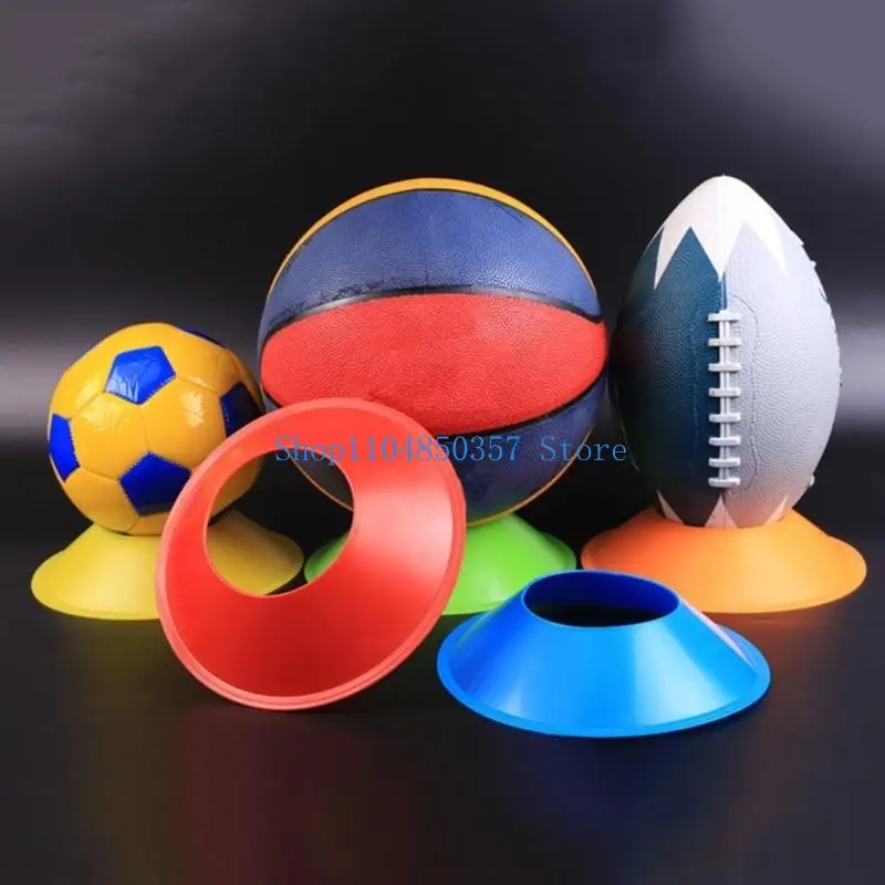 

5asd 6 Pcs Memorabilia Ball Display Stand Sports Ball Storage Rack Pedestal Durable
