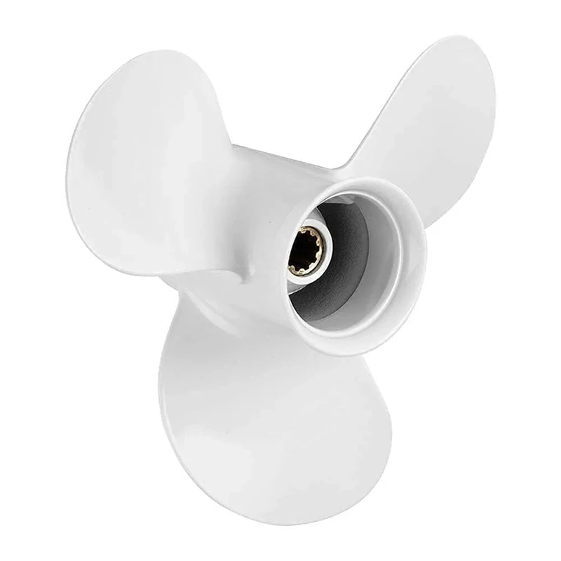 9 7/8 X 12 Outboard Boat Propeller 664-45954-00-EL Fit For Yamaha 20-30HP 10 Spline,RH