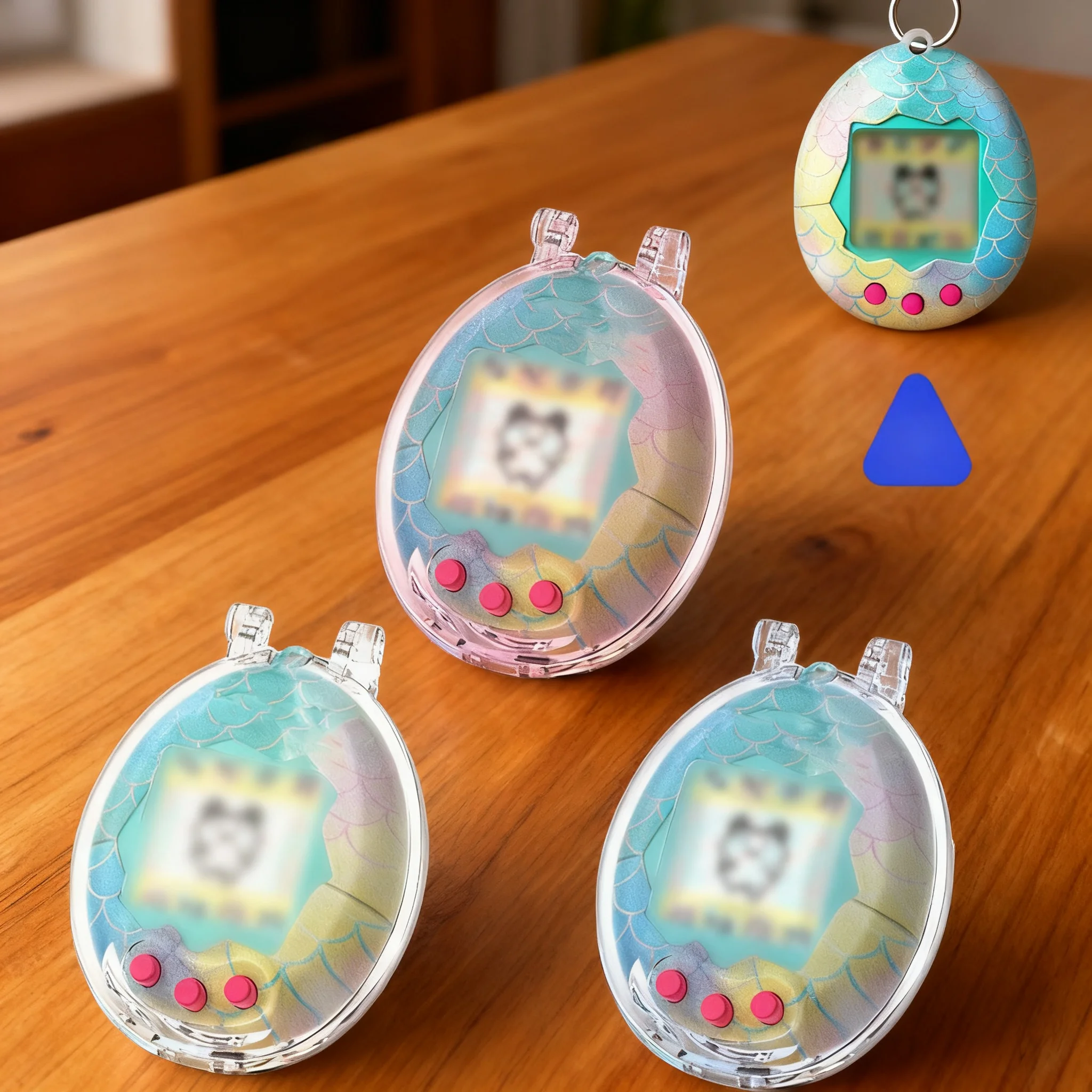 Original Protective Case For Tamagotchi Non-Slip Transparent Silicone Protective Cover Drop - Resistant Game Accessories 1pcs