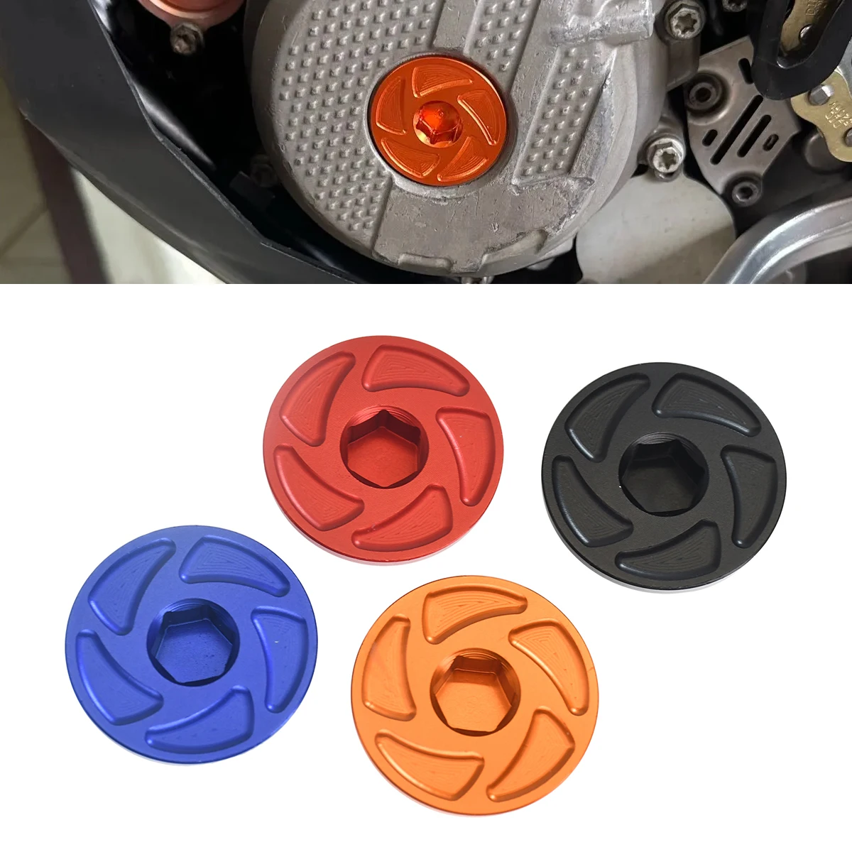 Motorcycle CNC Engine Ignition Cover Plug For KTM SXF XCF XCFW EXCF 250 350 450 505 2011-2023 FREERIDE 250F 350 2014-2018 2019
